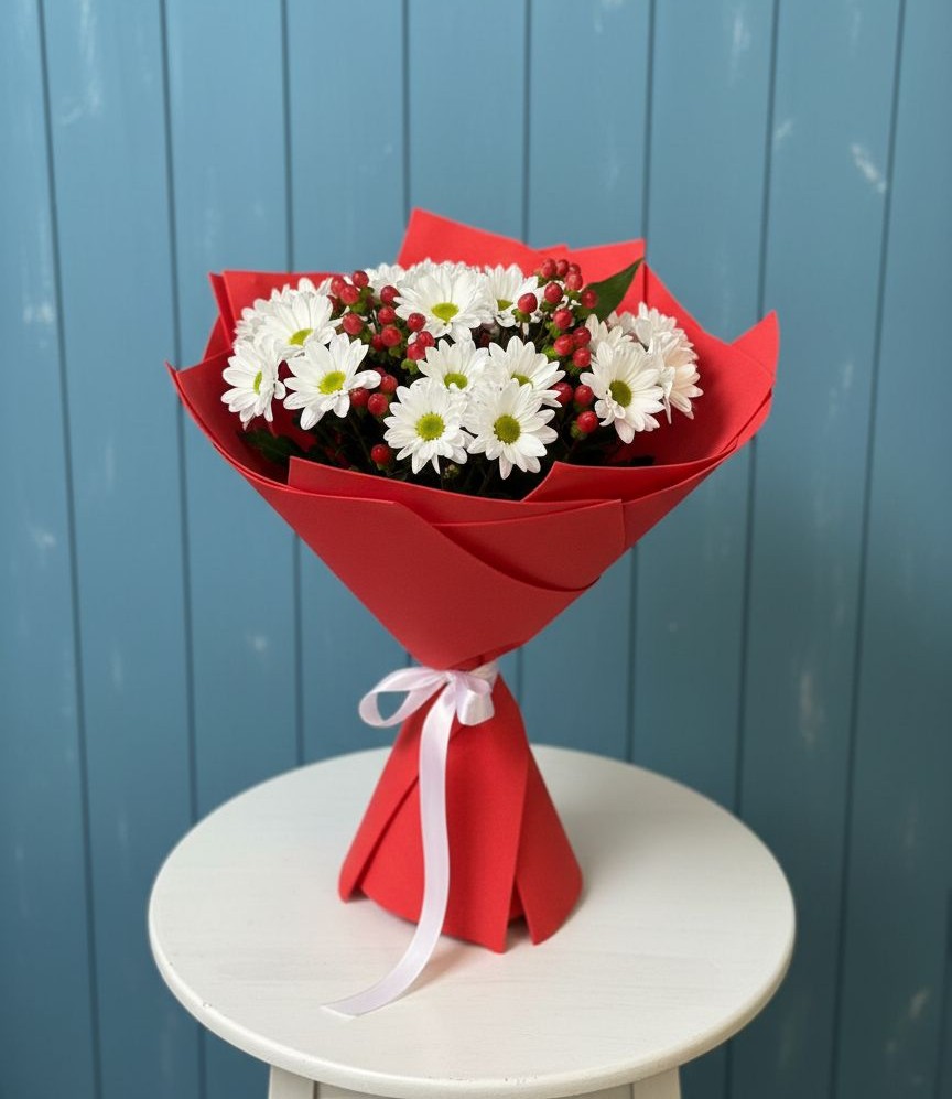 Букет цветов из: Хризантемы в Черемушки