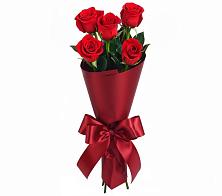 Букет 5 Красных роз Эдлесс Лав в Черемушки