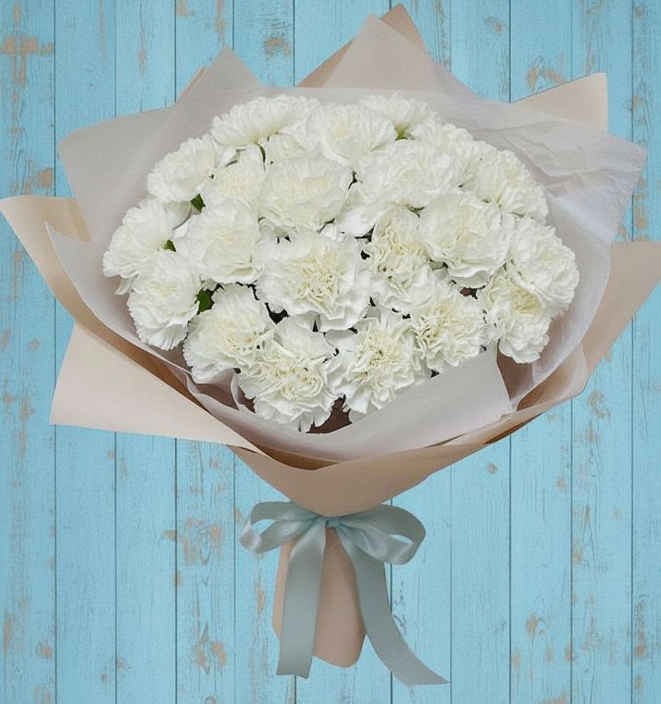 Букет цветов из: Гвоздики в Черемушки