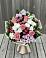 Букет цветов из: Альстромерии, Гвоздики, Розы и Хризантемы в Черемушки