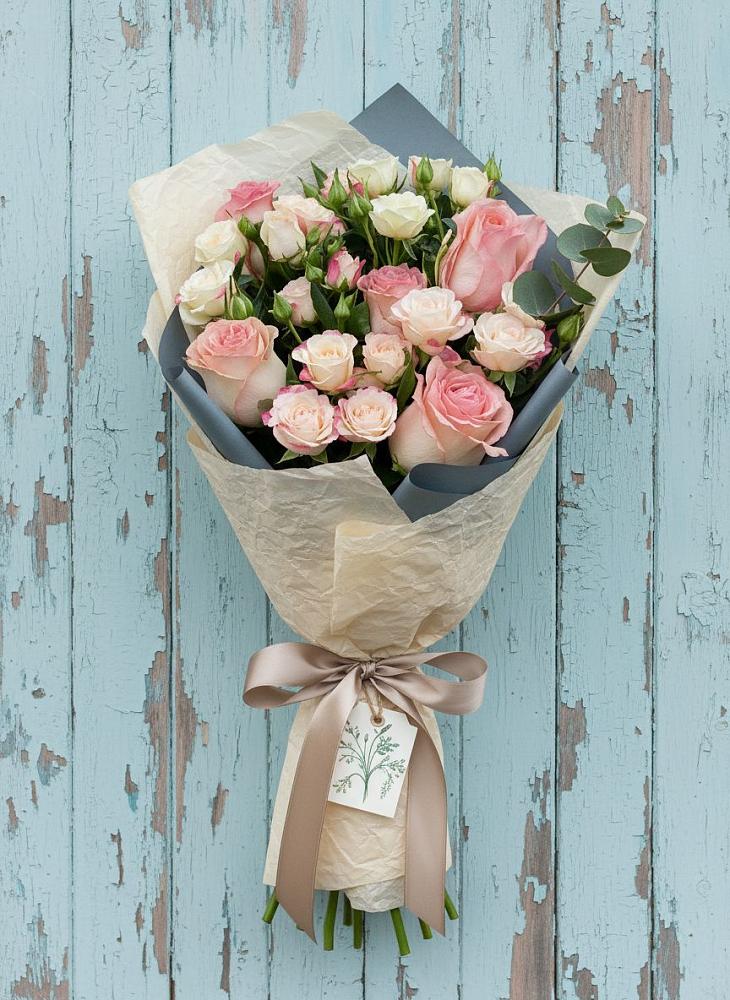 Букет цветов из: Розы в Черемушки