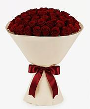 Букет 101 Бордовая роза Блэк Бакарра в Черемушки