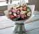 Букет цветов из: Розы, Лизиантусы и Гвоздики в Черемушки