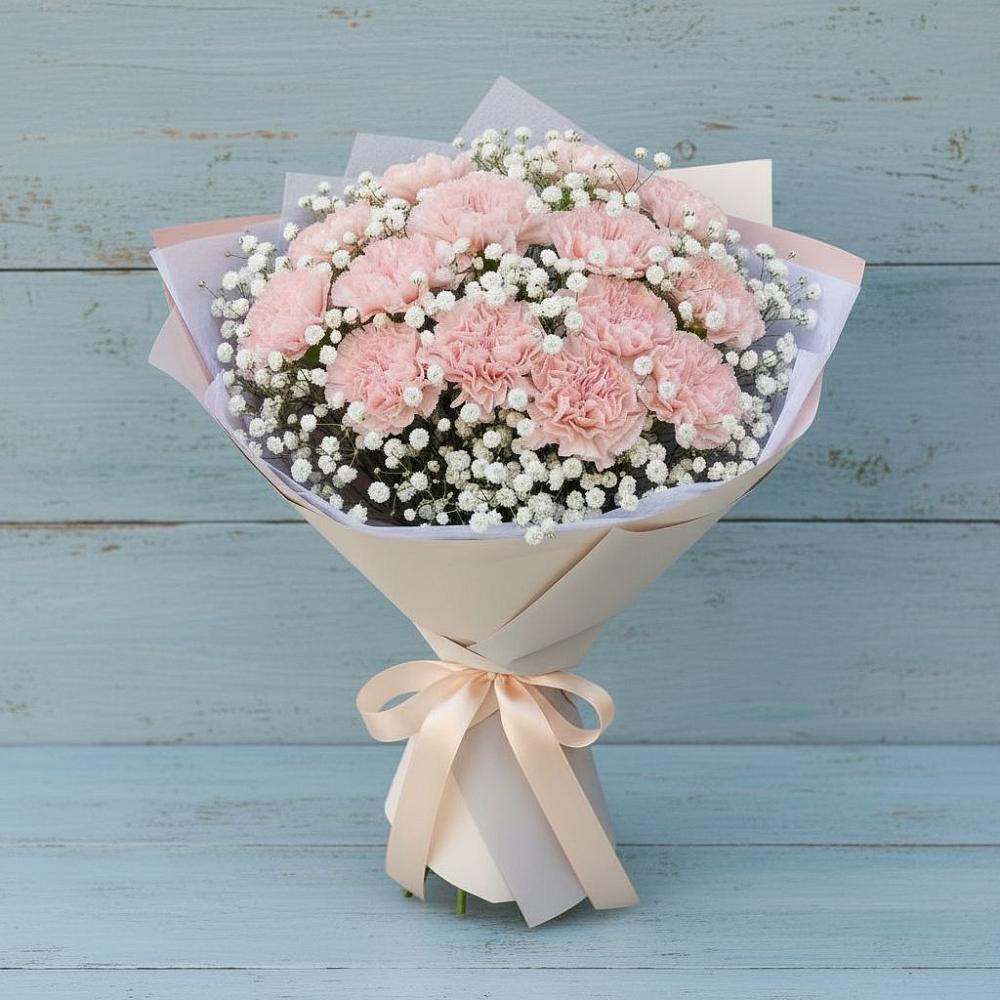 Букет цветов из: Гвоздики в Черемушки