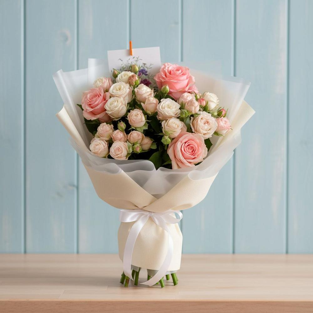 Букет цветов из: Розы в Черемушки