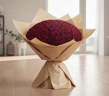 Букет 101 Красная роза в Черемушки