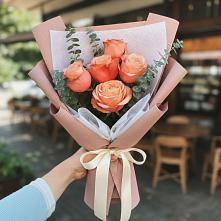 Букет цветов из:  Розы #REPLACE_PRED# Черемушки