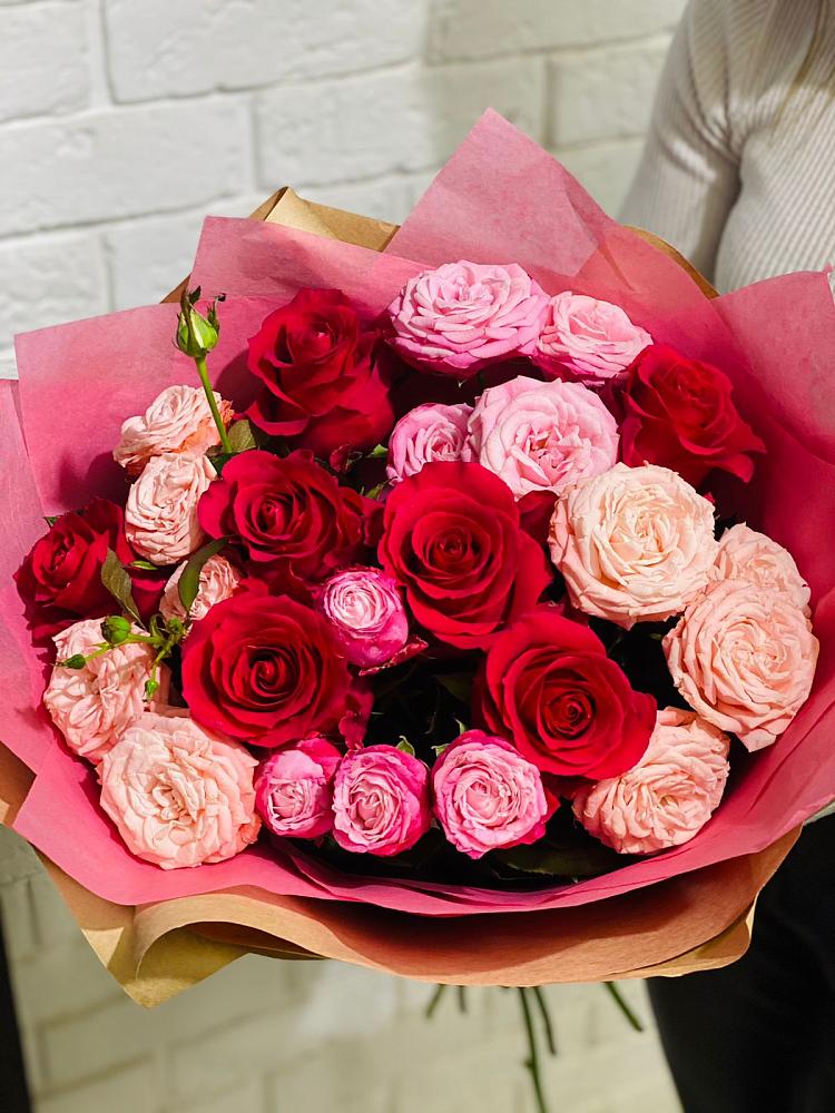 Букет цветов из: Розы в Черемушки