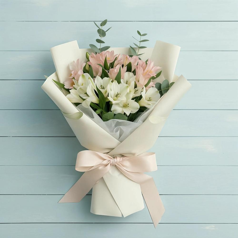 Букет цветов из: Альстромерии в Черемушки