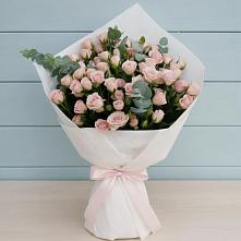 Букет цветов из:  Розы #REPLACE_PRED# Черемушки