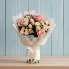 Букет цветов из:  Розы в Черемушки