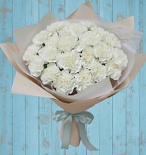 Букет цветов из:  Гвоздики #REPLACE_PRED# Черемушки