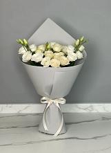 Букет цветов из:  Розы и Лизиантусы в Черемушки